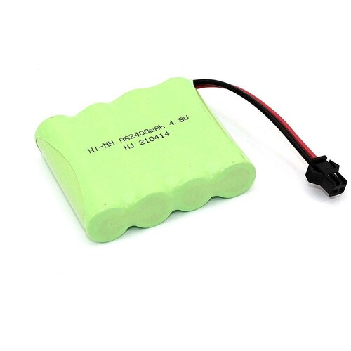 Аккумулятор Ni-Mh 4.8V 2400 mAh AA Flatpack разъем SM аккумулятор ni mh 8 4v 2400 mah aa flatpack разъем 5559