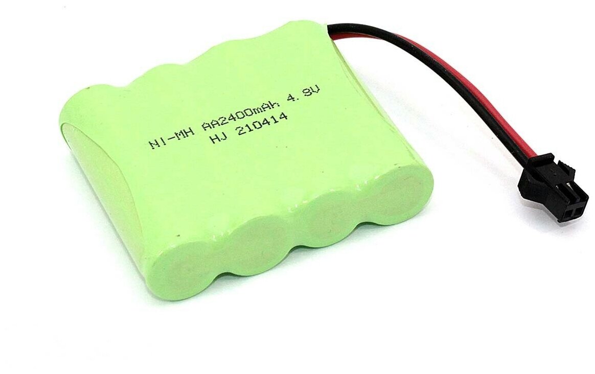 Аккумулятор Ni-Mh 4.8V 2400 mAh AA Flatpack разъем SM