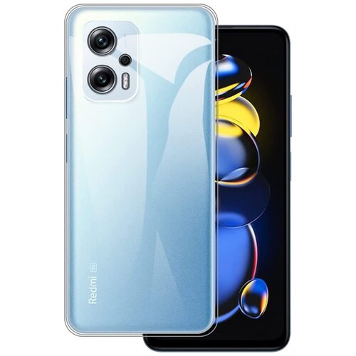 Защитный чехол на Poco X4 GT, Xiaomi Redmi Note 11T Pro, 11T Pro+, Поко Х4 ГТ, Сяоми Редми Ноут 11Т, 11Т Про+ прозрачный силиконовый чехол с принтом unicorn swim ring для poco x4 gt xiaomi redmi note 11t pro 11t pro поко х4 гт сяоми редми ноут 11т 11т про