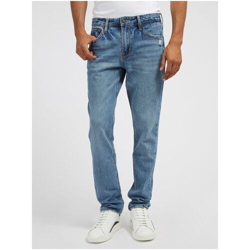 фото Брюки джинсовые guess муж. голубой m2bas2d4tn0fash размер 38