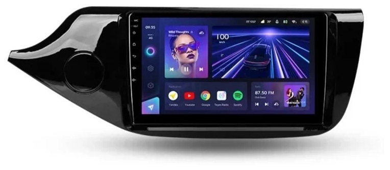 Штатная магнитола TEYES CC3 3+32gb для Kia Ceed 2 JD (2012-2018) на Android 10 (3gb/32gb/DSP/QLED/WiFi/4G)