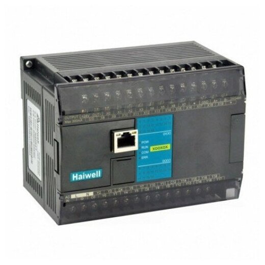 T32S0P-e Программируемый логический контроллер серии T Haiwell 24В 16 (2шт 200кГц)DI 16(2шт 200кГц) DO 1 RS232 | 1 RS485 1 Ethernet