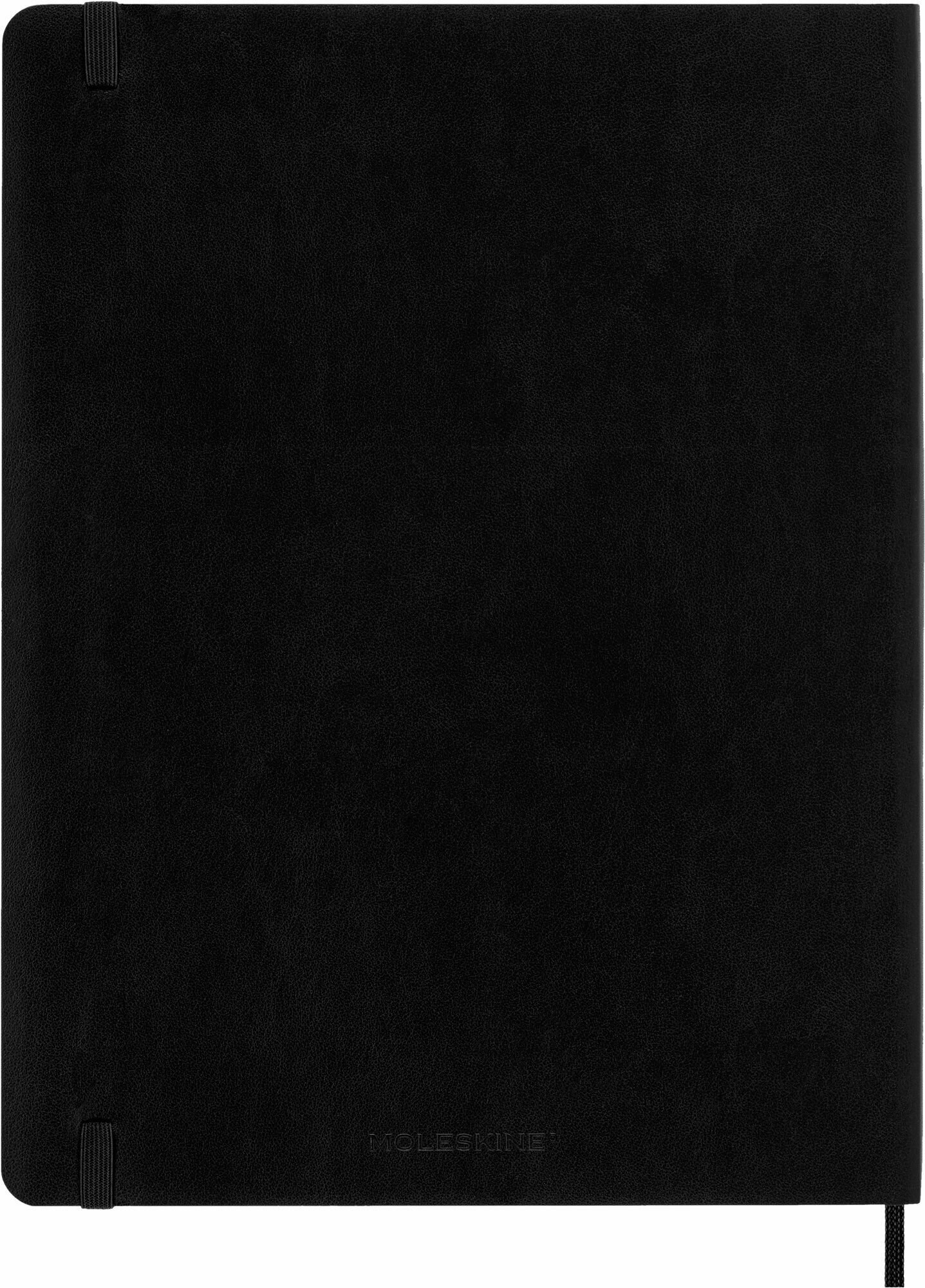 Блокнот Moleskine CLASSIC SOFT A4 192стр. линейка мягкая обложка черный - фото №13