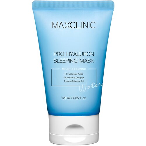 MAXCLINIC Pro Hyaluron Sleeping Mask Маска ночная с 11 видами гиалуроновой кислоты укрепляющая,120 мл