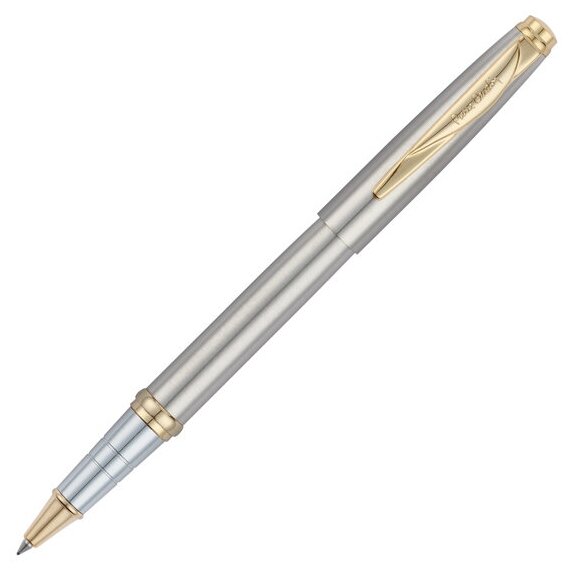 Ручка-роллер Pierre Cardin GAMME Classic. Цвет - стальной. Упаковка Е, PC0920RP