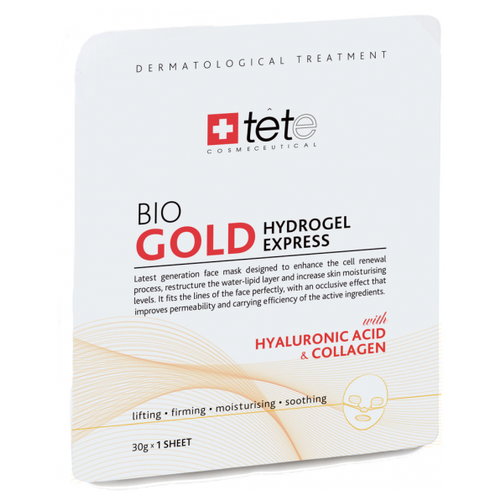 TETe Cosmeceutical - BIO Gold Collagen Mask /// Коллагеновая маска моментального действия с коллоидным золотом