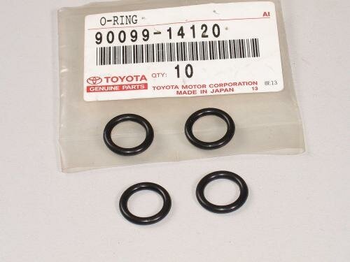 Кольцо резиновое Toyota 90099-14120 Toyota: 90099-14120 90069-08007