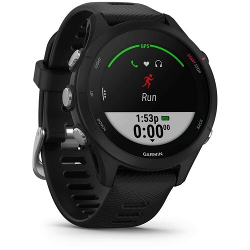 Умные часы Garmin Forerunner 255s Music, черный