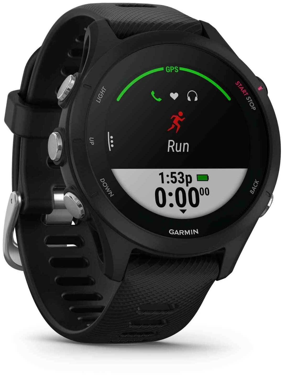 Часы Garmin FORERUNNER 255S Music, Black, 010-02641-32