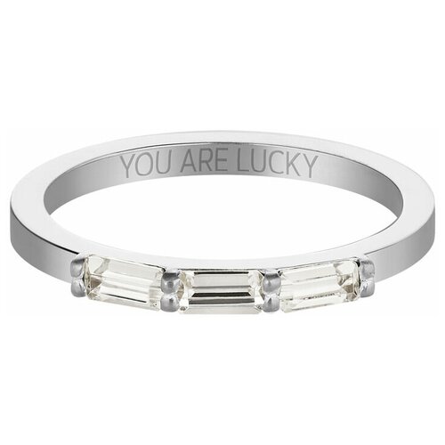 фото Кольцо phenomenal studio you are lucky. rhodium ring. размер: 16,5
