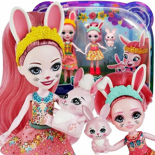 Игровой набор Энчантималс - Сестрички Бри Банни и Твист (Enchantimals Bree Bunny And Little Sister Set)