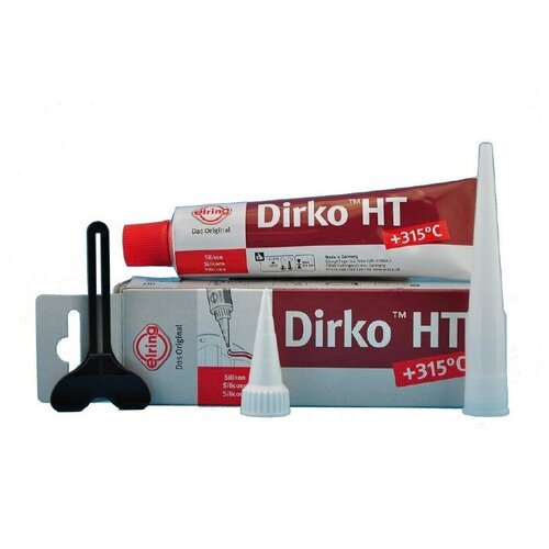 Герметик (формирователь прокладок) термостойкий, красный ELRING DIRKO HT (-60+315)