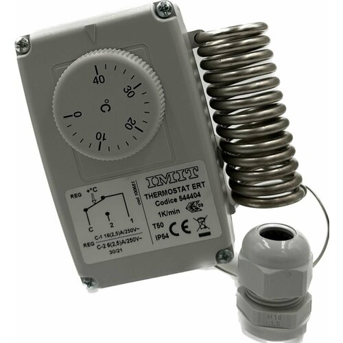 Терморегулятор/термостат 0-40 для помещений Imit класс защиты IP54