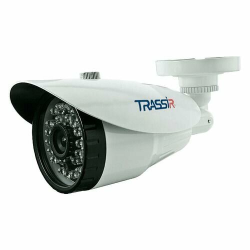 Камера видеонаблюдения IP Trassir TR-D2B5-noPOE, 1080p, 3.6 мм, белый