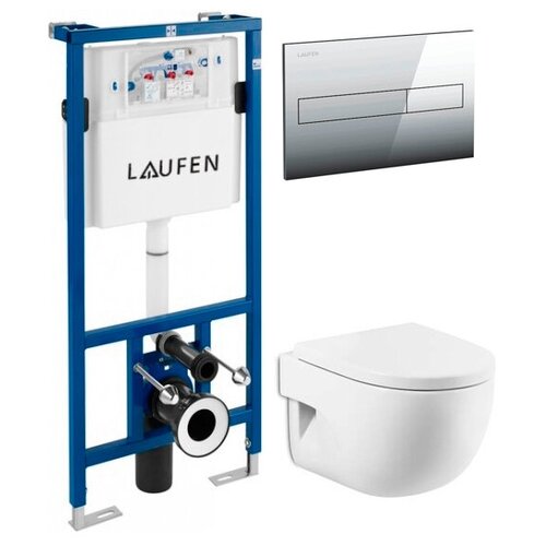 Roca Комплект инсталляция Laufen Lis CW1 8.9466.0 + унитаз Roca Meridian 346248000