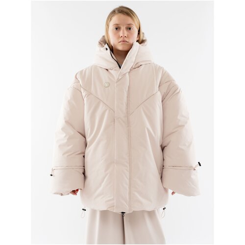 фото Winter куртка light beige (l) kruzhok