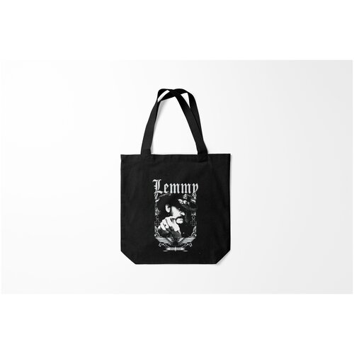 фото Сумка-шоппер / 40х40 см / рок / motorhead rip lemmy burnettie