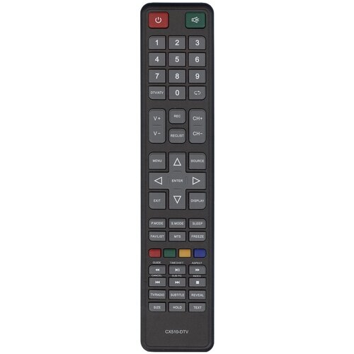 фото Пульт cx510-dtv(5110) hob2061 для телевизора dexp, rubin huayu