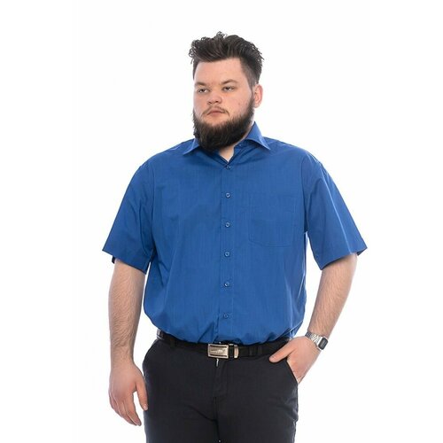 фото Рубашка imperator, размер 58/xxl (170-178, синий