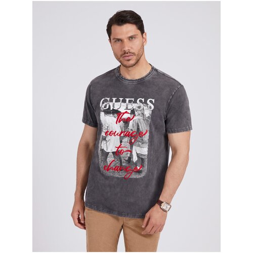 Футболка Guess муж. коричневый M2BI88KA260A20S размер S