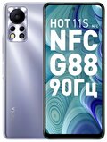 Смартфон Infinix HOT 11S NFC 4/64 ГБ, фиолетовый