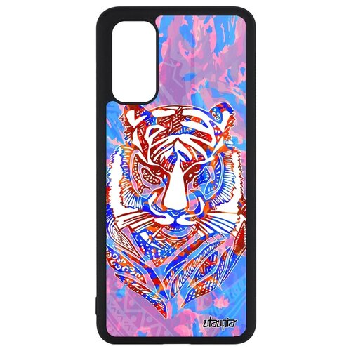 фото Противоударный чехол на смартфон // samsung galaxy s20 // "тигр" тайга tiger, utaupia, розовый