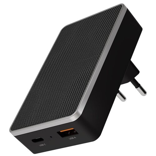 Зарядное устройство VLP Dual Wall Charger (USB, USB Type-C), чёрный