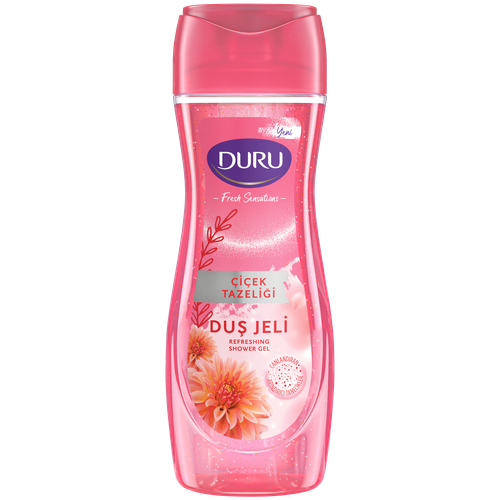 Гель для душа DURU Fresh Sensations Цветочное наслаждение, 450 мл средства для ванной и душа duru гель для душа fresh sensations цветочное наслаждение