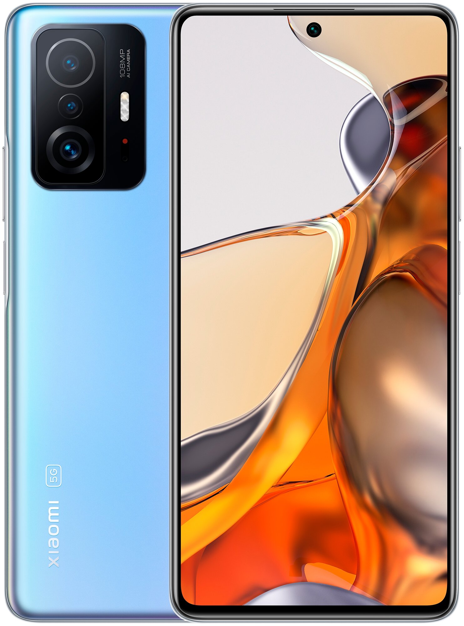 Смартфон Xiaomi 11T Pro 12/256 ГБ RU, Dual nano SIM, небесный голубой