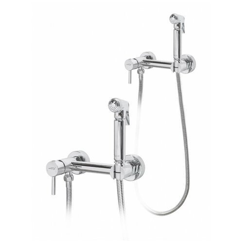 Смеситель для душа с гигиеническим набором Hansberge NORDIC H0099 Белый