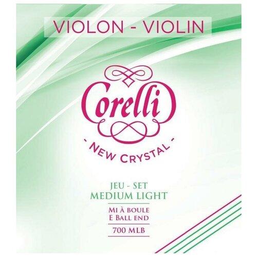 Savarez 700mlb Corelli New Crystal Medium Light - струны для скрипки струны для скрипки corelli 800ml alliance vivage medium light