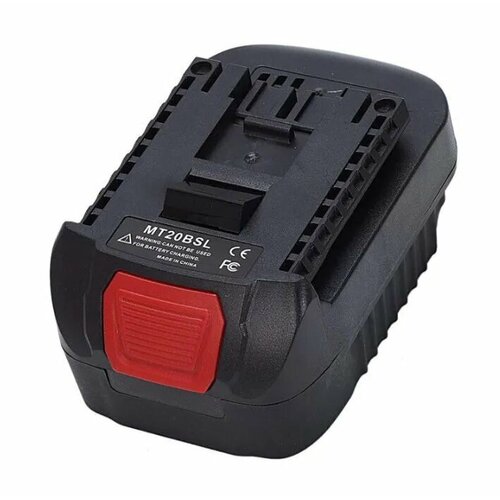 аккумулятор для электроинструмента makita 18v 5000mah bl1850b bl1830b bl1860b bl1830 bl1840b Адаптер переходник для аккумулятора Makita 18V BL1860 в Bosch 18V, MT20BSL