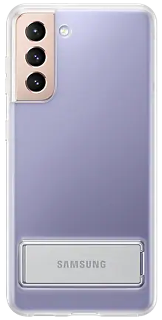 Чехол (клип-кейс) Samsung для Samsung Galaxy S21 Clear Standing Cover прозрачный (EF-JG991CTEGRU)