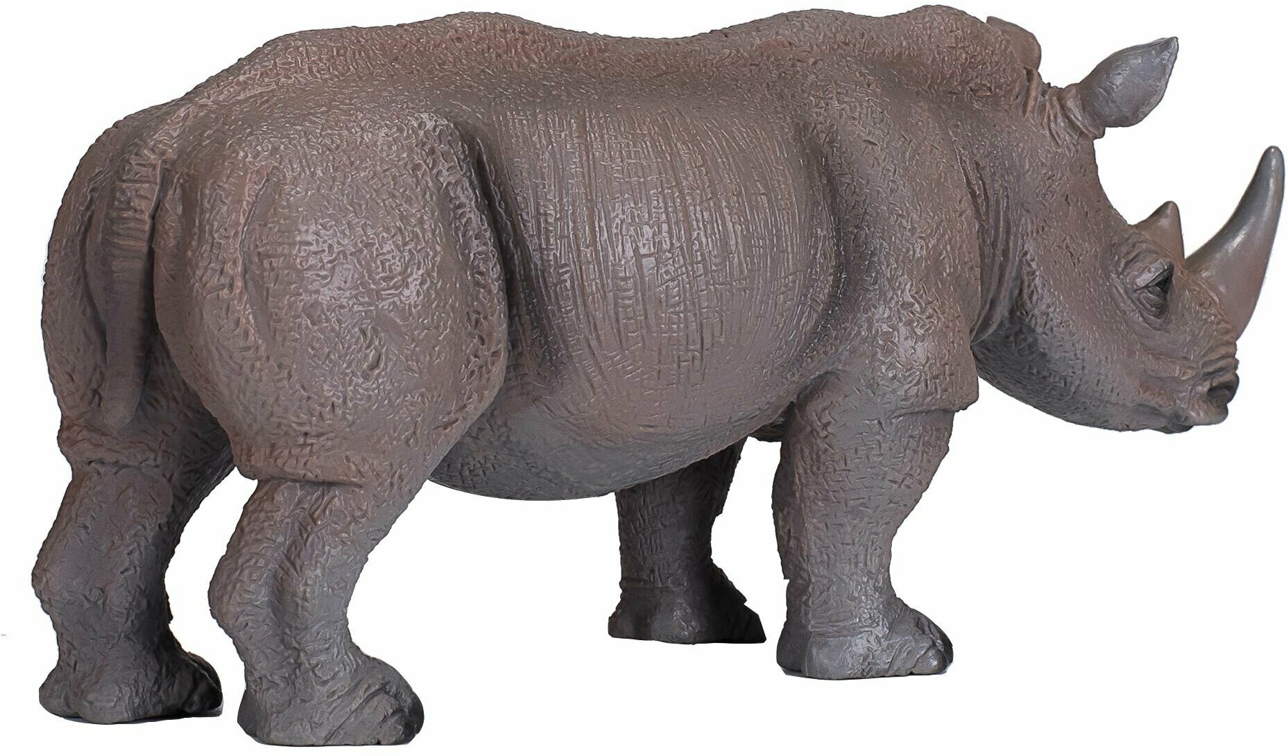 Фигурка Белый носорог, AMW2049 - фотография № 3