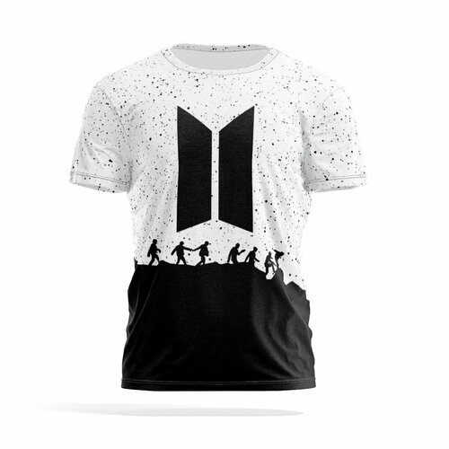 Футболка PANiN Brand, размер 5XL, белый, черный футболка panin brand размер 5xl черный белый