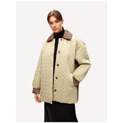 Рубашка Latrika стеганая, colorblock (M)
