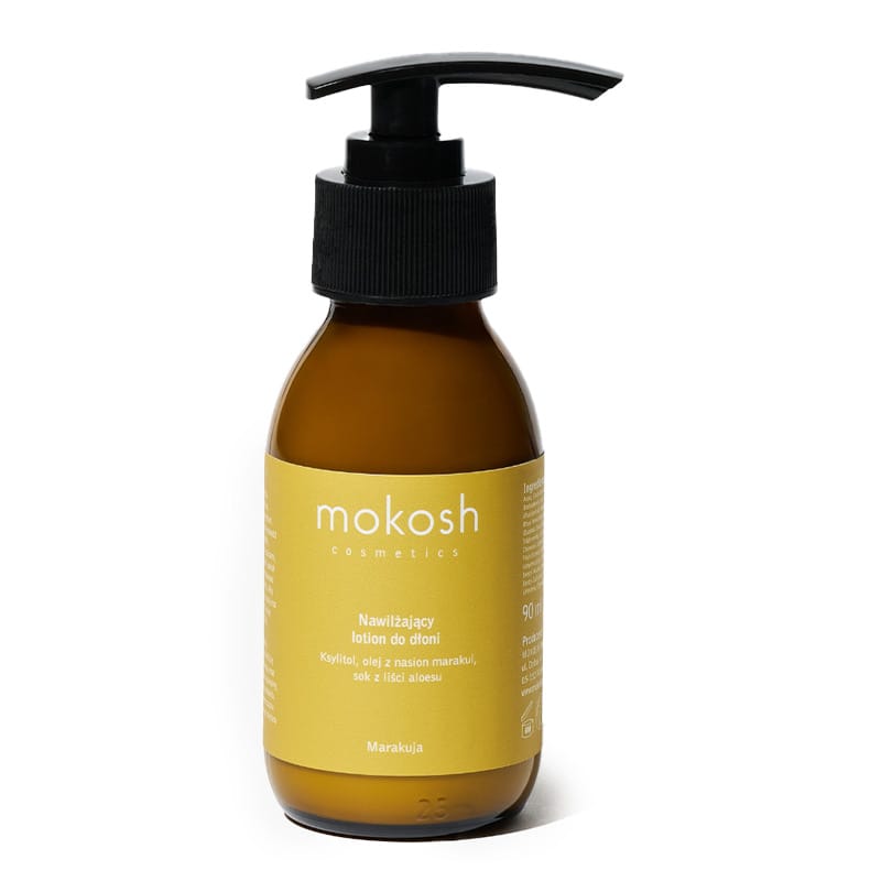 Бальзам, лосьон, молочко для ухода за кожей Mokosh Moisturising Hand Lotion Passionfruit Увлажняющий лосьон для рук - Маракуйя 90 мл