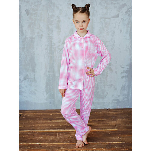 Пижама Ihomewear, размер 122, розовый пижама ihomewear размер 122 бордовый