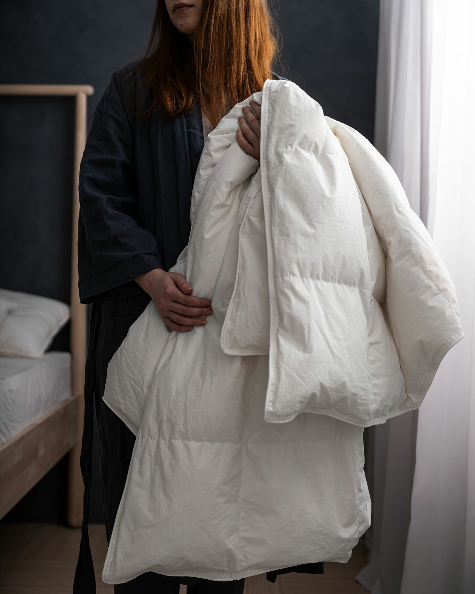 Теплое одеяло IKEA FJALLARNIKA, 150*200 см, пуховое одеяло икеа - фотография № 4