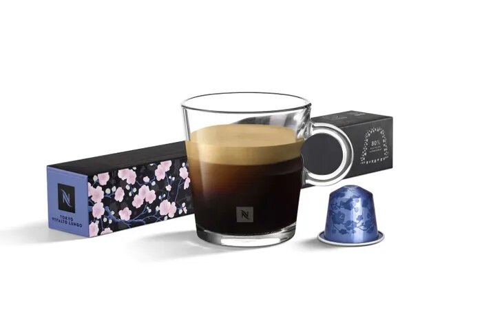 Кофе в капсулах Nespresso бленд Tokyo Vivalto Lungo для кофемашин Оriginаl 10 капсул - фотография № 3