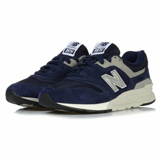 Кроссовки New Balance 997, летние, повседневные, натуральная кожа, натуральная замша, светоотражающие элементы