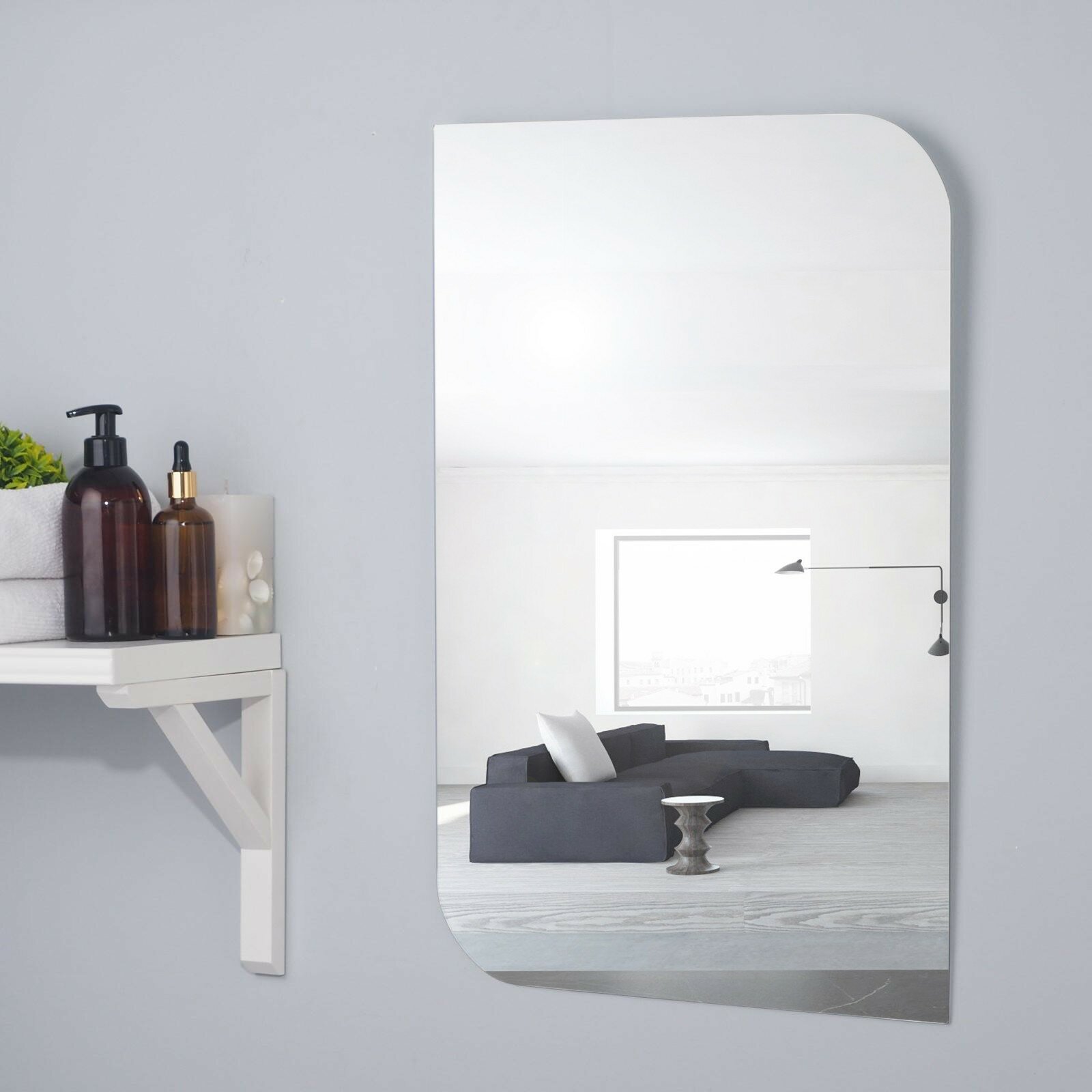 Зеркало настенное "Каприз" 40х60 см - фотография № 3