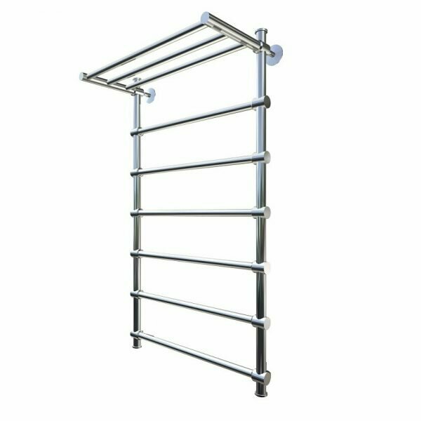 Водяной полотенцесушитель Горизонт 100х50 с полкой