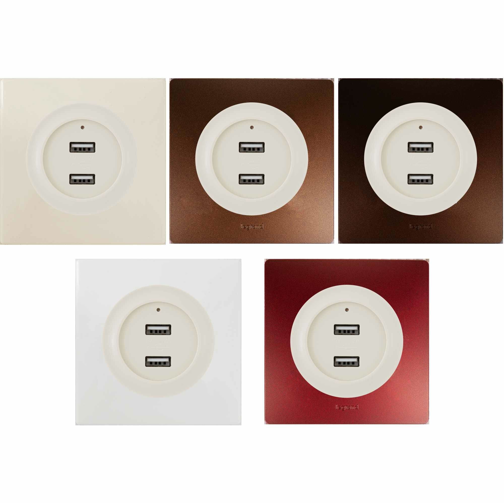 Двойная usb розетка OneKeyElectro - фото №16
