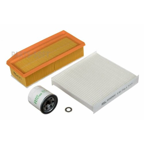 RAF-FILTER RT010E Комплект ТО эконом Lada Vesta, X-ray / Renault Arkana, Logan 2, Kaptur, Sandero