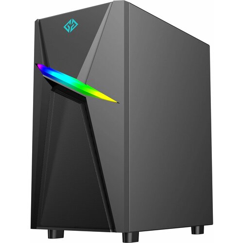 Корпус GMNG GG-CC103 без БП ATX 2x120mm 2xUSB2.0 1xUSB3.0 audio bott PSU черный