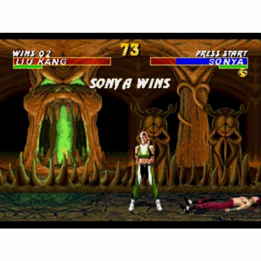 Игра Mortal Kombat 3 (Мортал Комбат 3) Ultimate Fighting Game 16 bit Картридж для Sega — фото 1