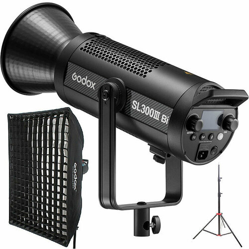 Студийный комплект света Godox SL300III Bi KIT81 софтстойка 98000₽