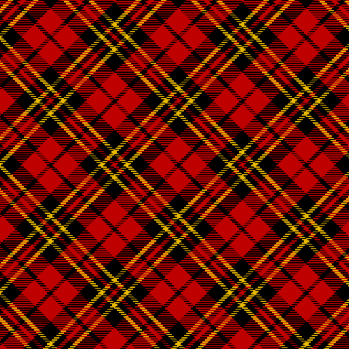 Изображение товара Самоклеящаяся антивандальная пленка для декора мебели и кухонных фартуков. "Клетка красно-желтая" (155х60 см.