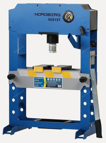 Изображение товара N3515T NORDBERG пресс N3515T настольный 15т PRO